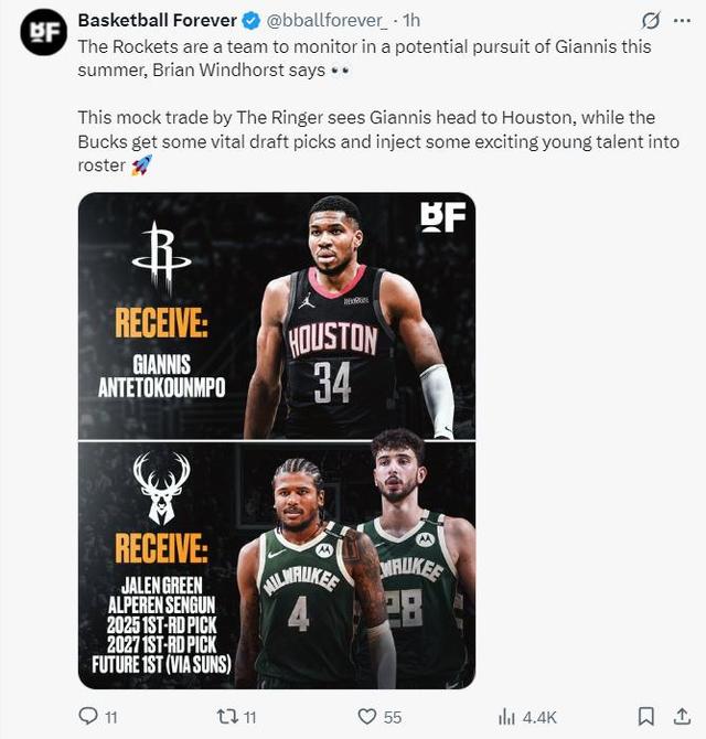 景博JBO体育-包含ESPN构想惊天四方交易:勇士得到字母哥追梦去湖人的词条