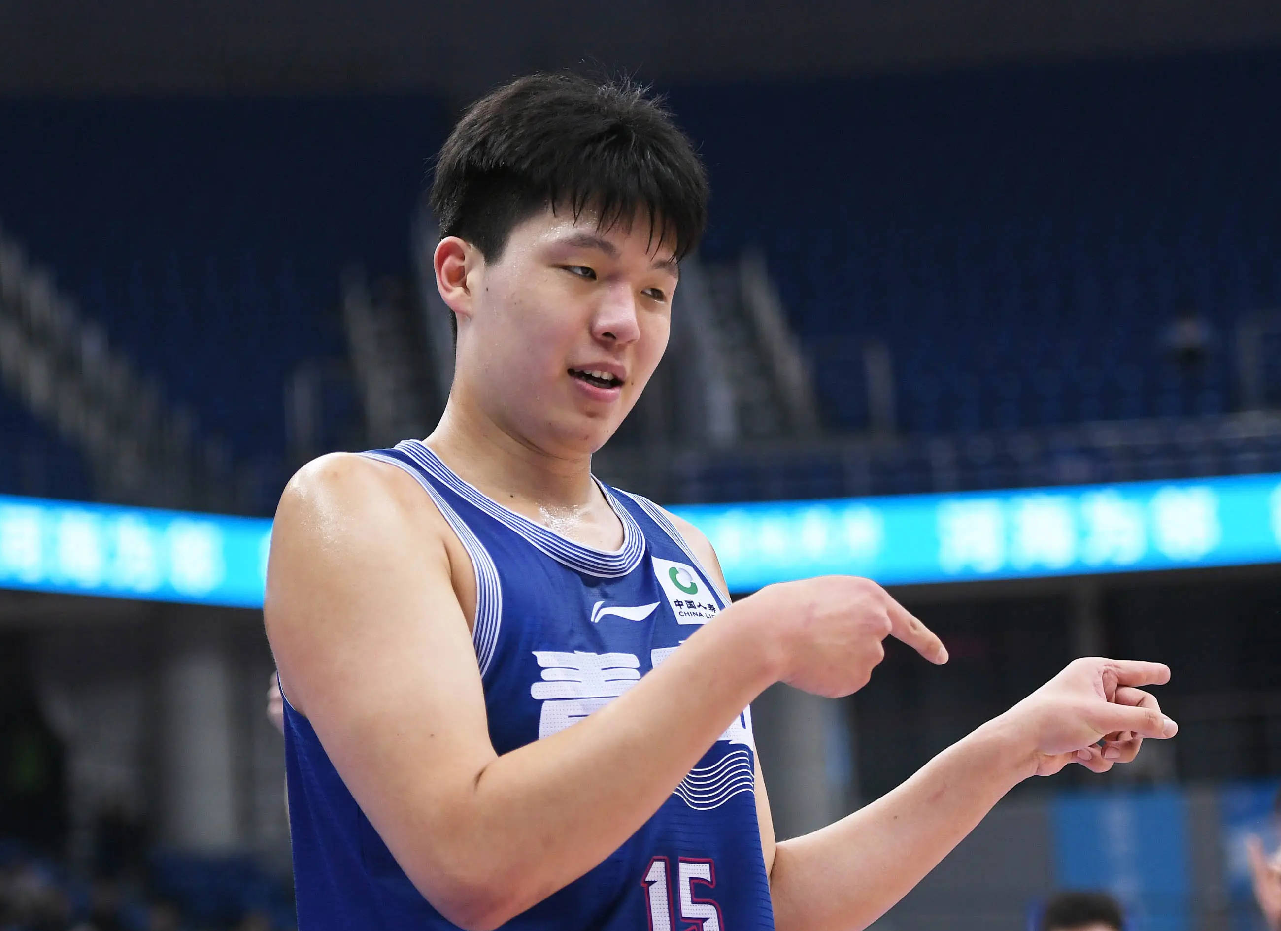与选秀大会猜测相同！杨瀚森回应2K能力值70：赛季结束别掉就行